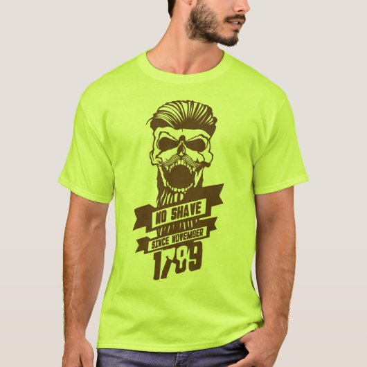Death Tate of hipster citshave november 1789 T-shirt (Voorkant)
