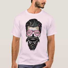 Death Tate of hipster craft beard citbarbu mo T-shirt