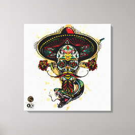 Death Tete G-Skulls Renegade series 4 of 12 Canvas Afdruk