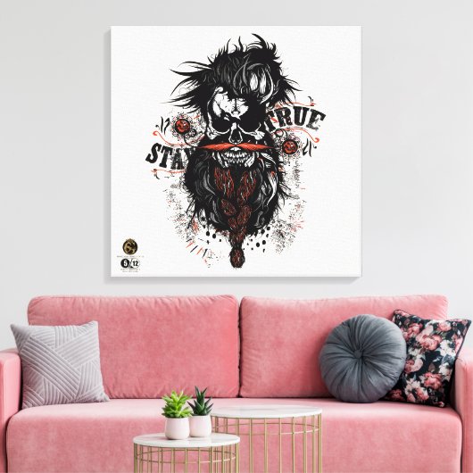 Death Tete G-Skulls Renegade series 5 of 12 Canvas Afdruk (Insitu (Woonkamer))