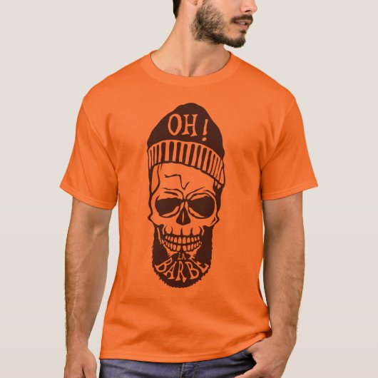 Death Thipster citoh, baard 7 T-shirt (Voorkant)