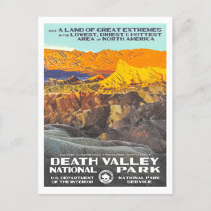 Death Valley Briefkaart