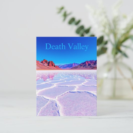 Death Valley Briefkaart (Staand voorkant)