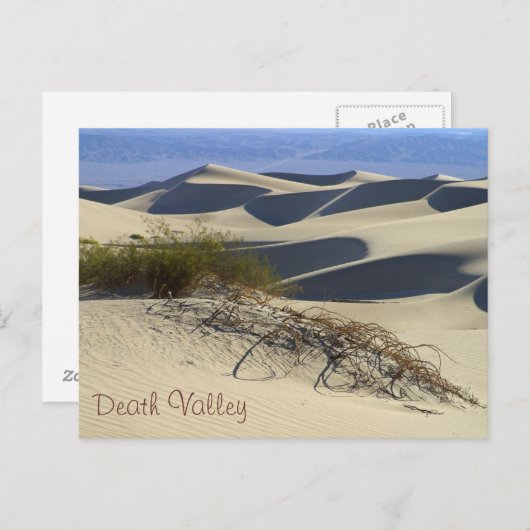 Death Valley Briefkaart (Voorkant / Achterkant)