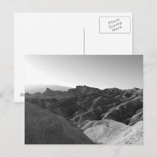 Death Valley Briefkaart (Voorkant / Achterkant)
