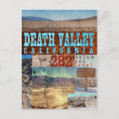 Death Valley, CA: 282' onder Zee - Briefkaart (Voorkant)