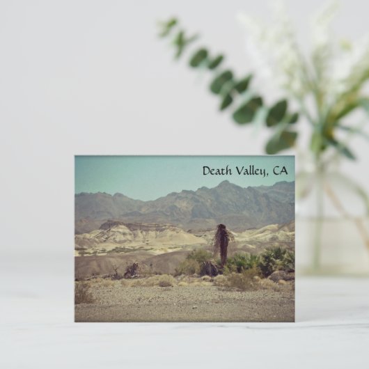 Death Valley, CA Briefkaart (Staand voorkant)