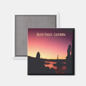 Death Valley CA Foto Reizen Souvenir Magneten (Voorkant / Achterkant)