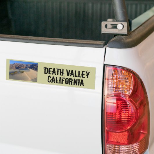 Death Valley California Bumpersticker (Op Truck)