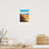 Death Valley California Travel Print (Keuken)