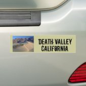 Death Valley Californië Bumpersticker (Op auto)