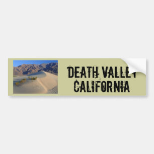 Death Valley Californië Bumpersticker