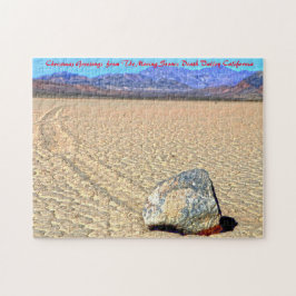 Death Valley Californië. Kerstgroeten Legpuzzel
