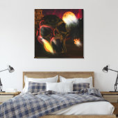 Death Valley Canvas Afdruk (Insitu (Slaapkamer))