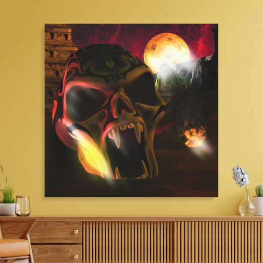 Death Valley Canvas Afdruk (Insitu (Woonkamer))