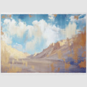 Death Valley Desert California Travel Decoupage Tissuepapier (Voorkant)