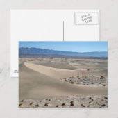 Death Valley Dunes 2 Briefkaart (Voorkant / Achterkant)