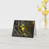 Death Valley Flowers Note Card Kaart (Gele Bloem)