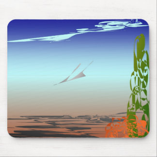 Death Valley Fly Over Mousepad Muismat