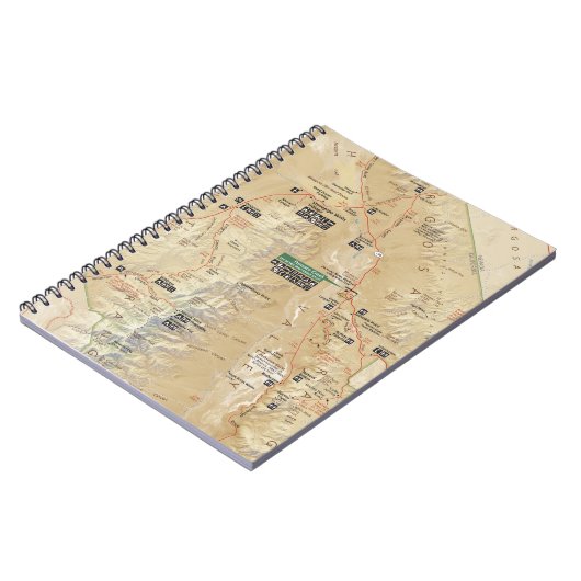 Death Valley-laptop Notitieboek (Linkerzijde)