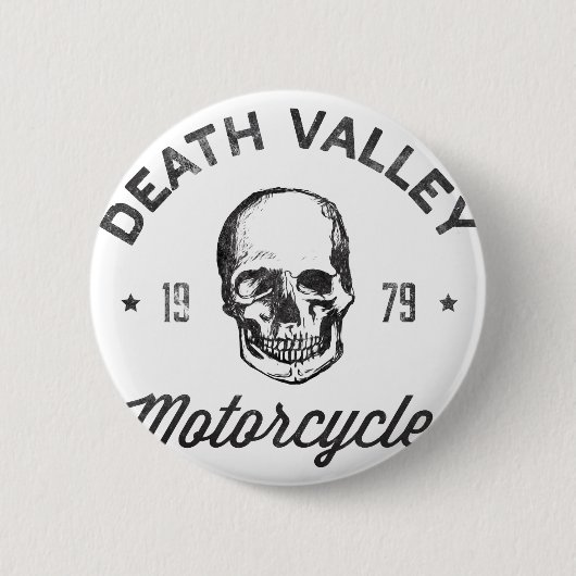 Death Valley Motorycli Ronde Button 5,7 Cm (Voorkant)
