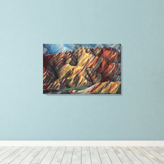 Death Valley Mountains Canvas Afdruk (Insitu (Houten vloer))