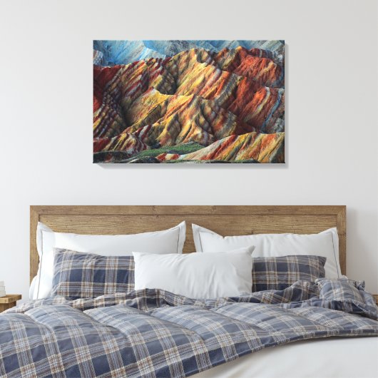 Death Valley Mountains Canvas Afdruk (Insitu (Slaapkamer))