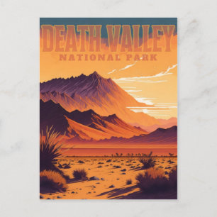 Death Valley Nationaal Park Briefkaart