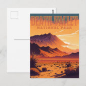 Death Valley Nationaal Park Briefkaart (Voorkant / Achterkant)