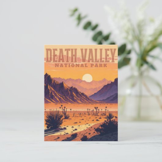 Death Valley Nationaal Park Briefkaart (Staand voorkant)