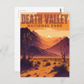 Death Valley Nationaal Park Briefkaart (Voorkant / Achterkant)