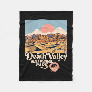 Death valley nationaal park Californië woestijn Fleece Deken