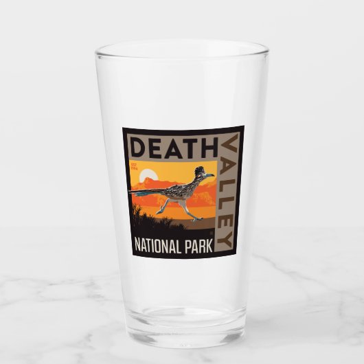 Death Valley Nationaal Park | Roadrunner Glas (Voorkant)