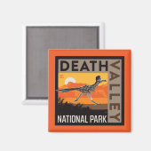 Death Valley Nationaal Park | Roadrunner Magneet (Voorkant / Achterkant)
