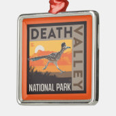 Death Valley Nationaal Park | Roadrunner Metalen Ornament (Links)