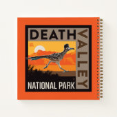 Death Valley Nationaal Park | Roadrunner Notitieboek (Achterkant)