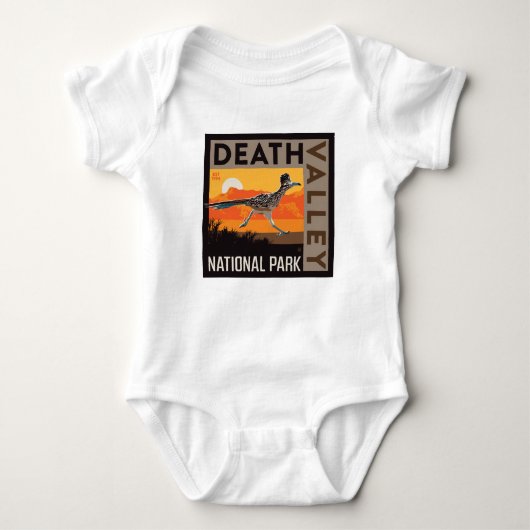 Death Valley Nationaal Park | Roadrunner Romper (Voorkant)