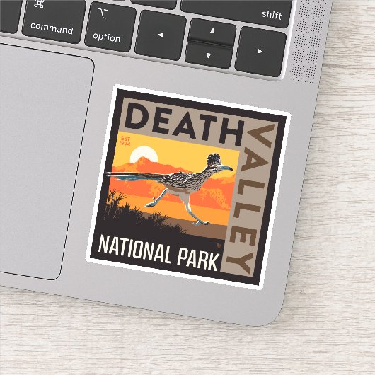 Death Valley Nationaal Park | Roadrunner Sticker (Detail)