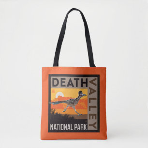 Death Valley Nationaal Park Roadrunner Tote Bag