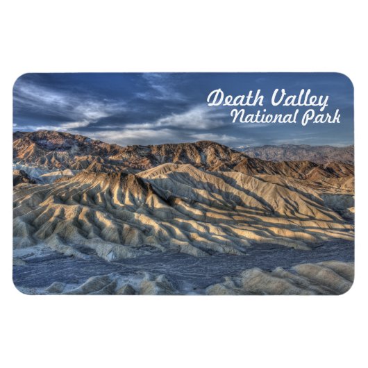 Death Valley Nationaal Park Zabriskie Point Uitzic Magneet (Horizontaal)