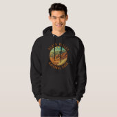 Death Valley National Park Art Noodcirkel Hoodie (Voorkant volledig)