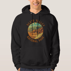 Death Valley National Park Art Noodcirkel Hoodie