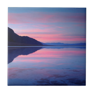 Death Valley National Park. Badwater bij zonsopgan Tegeltje
