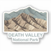 Death Valley National Park Cadeaus Sticker (Voorkant)