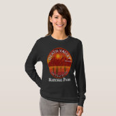 Death Valley National Park California Nature Hikin T-shirt (Voorkant volledig)