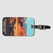 Death Valley National Park California Poppies Bagagelabel (Voorkant (horizontaal))