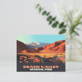 Death Valley National Park California Poppies Briefkaart (Staand voorkant)