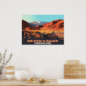 Death Valley National Park California Poppies Poster (Keuken)