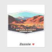 Death Valley National Park California Poppies Sticker (Vel)