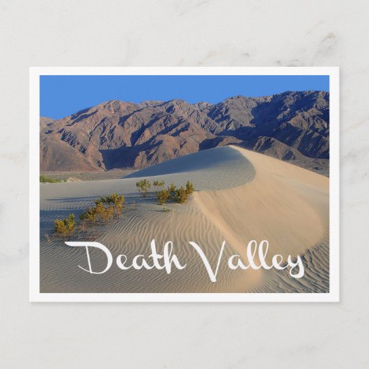 Death Valley National Park, California Post Card Briefkaart (Voorkant)